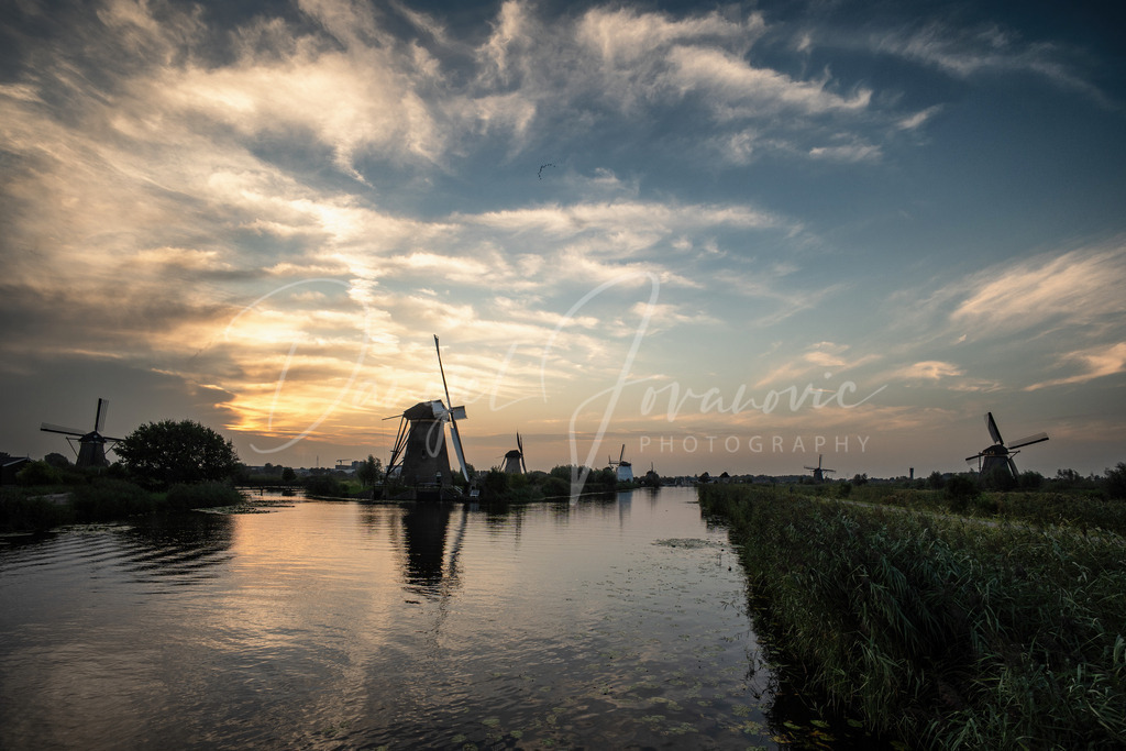 Kinderdijk | Windmühlen und Kanäle von Kinderdijk