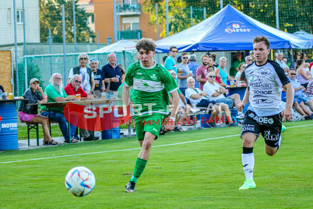SV Donau - FC Lendorf 0-0, Kärntner Liga 3. Runde |  SV Donau - FC Lendorf 0-0 am 12.08.2023 in Klagenfurt
(Sportplatz SV Donau), Austria, (Photo by Ernst Krawagner sport-fan.at) - Realisiert mit Pictrs.com
