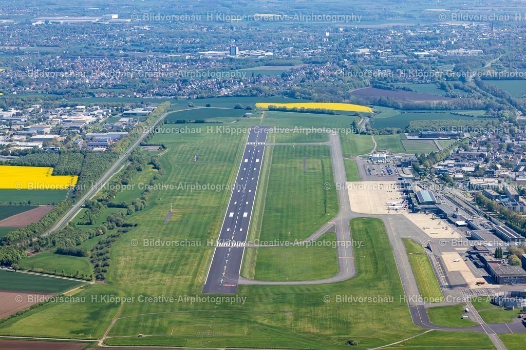 Luftbilder Dortmund-1256-Verbessert-RR | Luftbild Gelände des Flughafen in Dortmund im Bundesland Nordrhein-Westfalen, Deutschland - Realisiert mit Pictrs.com
