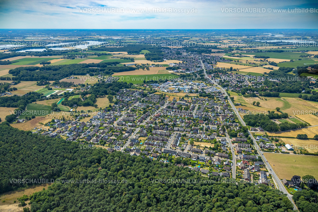 Hamminkeln220703563 | Luftbild, Ansicht Ortsteil Mehrhoog, Hamminkeln, Niederrhein, Nordrhein-Westfalen, Deutschland