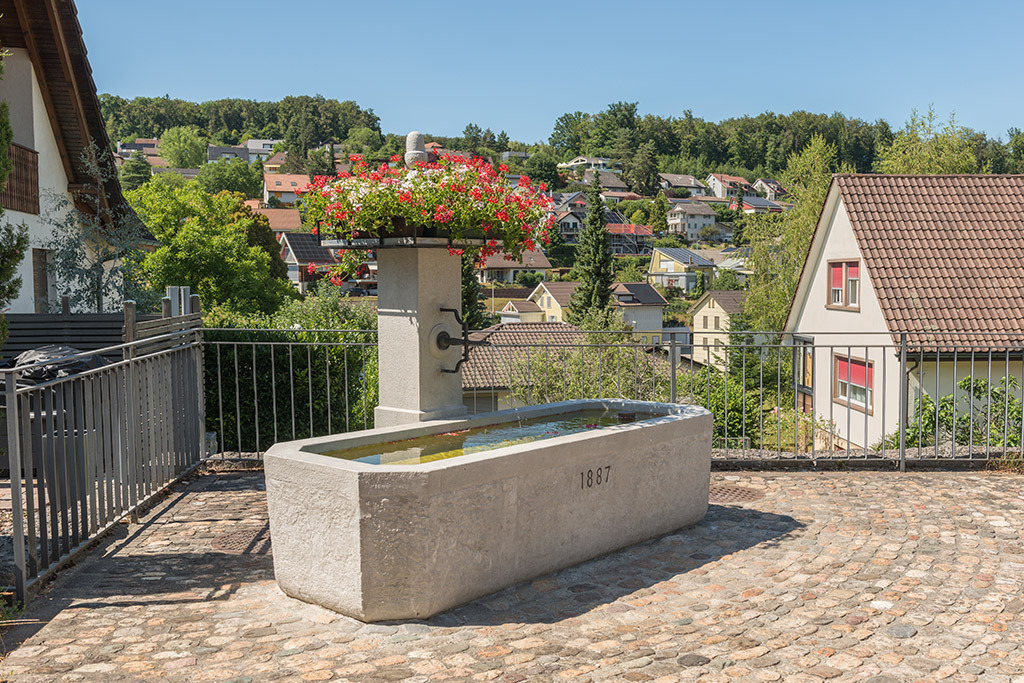 Brunnen an der Seltisbergerstrasse | in Lupsingen, Baselland, Schweiz - Realisiert mit Pictrs.com