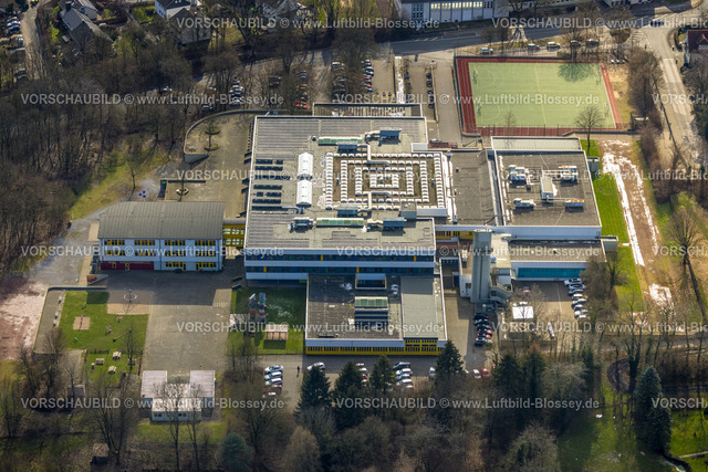Froendenberg230214678 | Luftbild, Gesamtschule Fröndenberg, Im Wiesengrund, Fröndenberg, Ruhrgebiet, Nordrhein-Westfalen, Deutschland