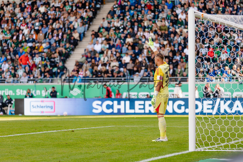 2. Bundesliga, Saison 2025/26, 5. Spieltag : SC Preußen Münster - Fortuna Düsseldorf | Münster, 14.09.2025: 2. Bundesliga, 5. Spieltag, SC Preußen Münster gegen Fortuna Düsseldorf im LVM-Preußenstadion in Münster. Foto: sportfotografie.ms | Markus Paletta - Realisiert mit Pictrs.com