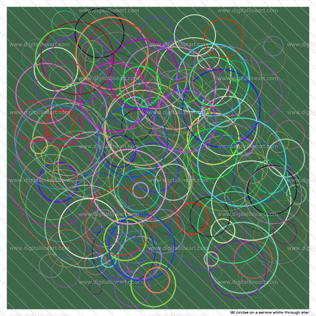 181-circles-a-serene-white-through-star | digitallineart - Realisiert mit Pictrs.com
