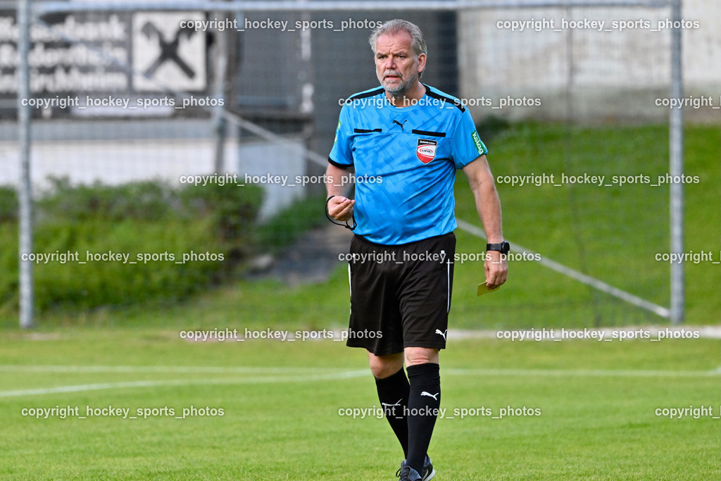WSG Radenthein vs. URC Thal Assling | Gerhard Lukas Meschnark Referee, WSG Radenthein vs. URC Thal Assling, WSG Radenthein vs. URC Thal Assling am 30.05.2025 in Radenthein (Sportplatz Radenthein), Austria, (Photo by Bernd Stefan)