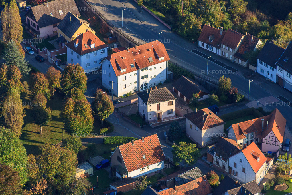 Vue aérienne: Vue de la ville à Lauterbourg dans le département Bas Rhin, France. Photo: IMG_45942.jpg prise le 23/10/2011 par Werner Riehm/FLY-FOTO.euRésolution de l'original: 4752 x 3168 px