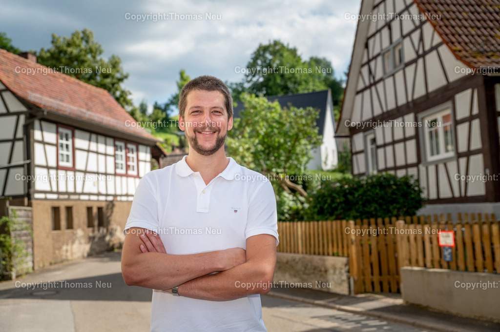 DSC_2220 | bbe,Wilmshausen, Ortsvorsteher Tobias Kindinger, ,, Bild: Thomas Neu