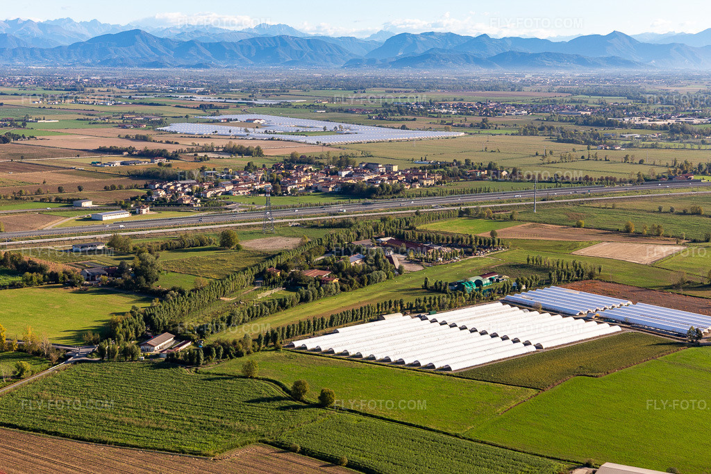 Aerial view: Cascina Reina, Red Tech 