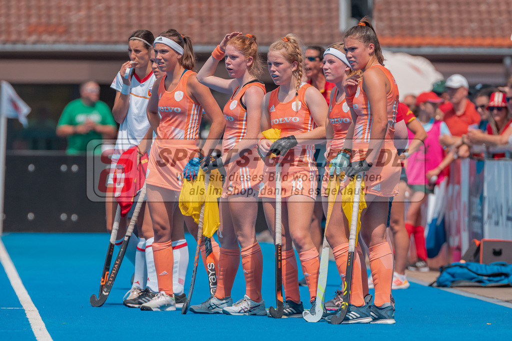 HK_20230711_101103 | Euro Hockey WU18 Spain vs Netherlands Championship Girls &amp; Boys am 11.7.2023 CHTC , Krefeld ,