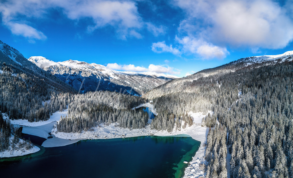 Obernberger See | Der Obernberger See im Winter