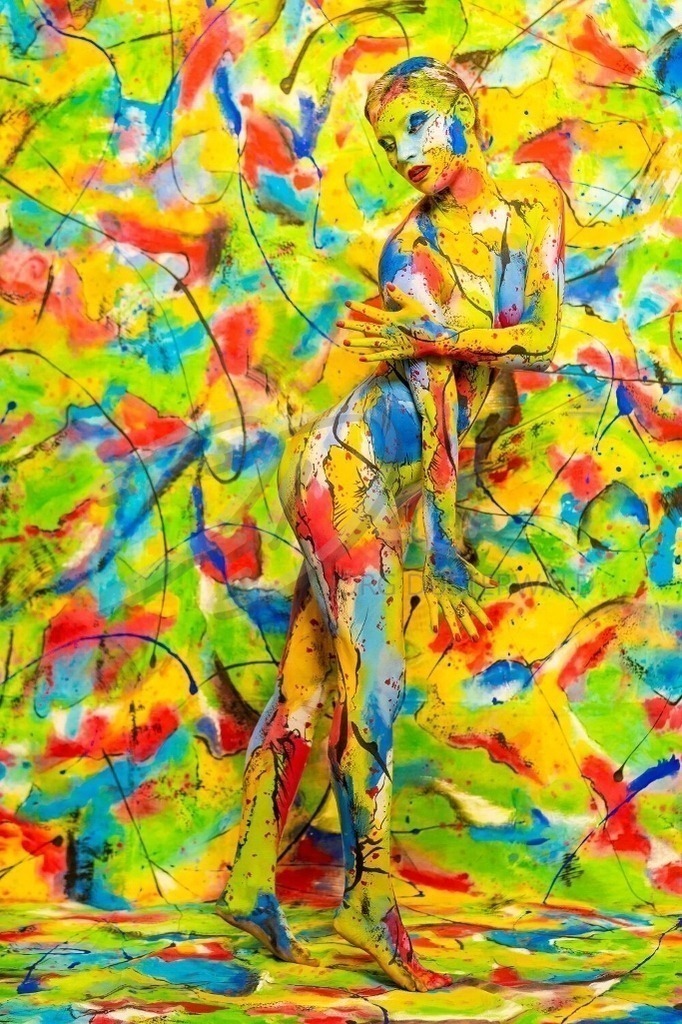 Bodypainting-COLOURLISA_0120 | #012 | Modell: Lisa | Foto: Dennis Largo Schulz - Realisiert mit Pictrs.com