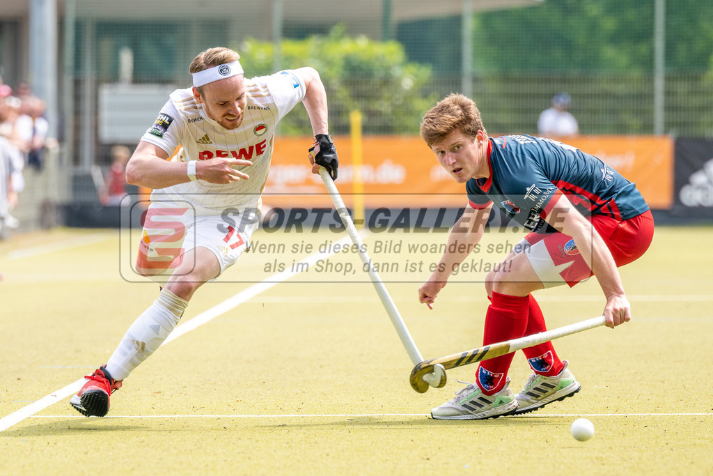 SFE_20230521_0059 | 1. Bundesliga Hockey Viertelfinale 3 Herren Rot-Weiss Köln - Berliner HC am 21.05.2023 in Köln (KTHC Stadion Rot-Weiss Köln Tennis and Hockey Club), Photo: Stephan Fehrmann 2023 (Sports-Gallery)#,Christopher Rühr ( Rot-Weiss Köln #17 )
