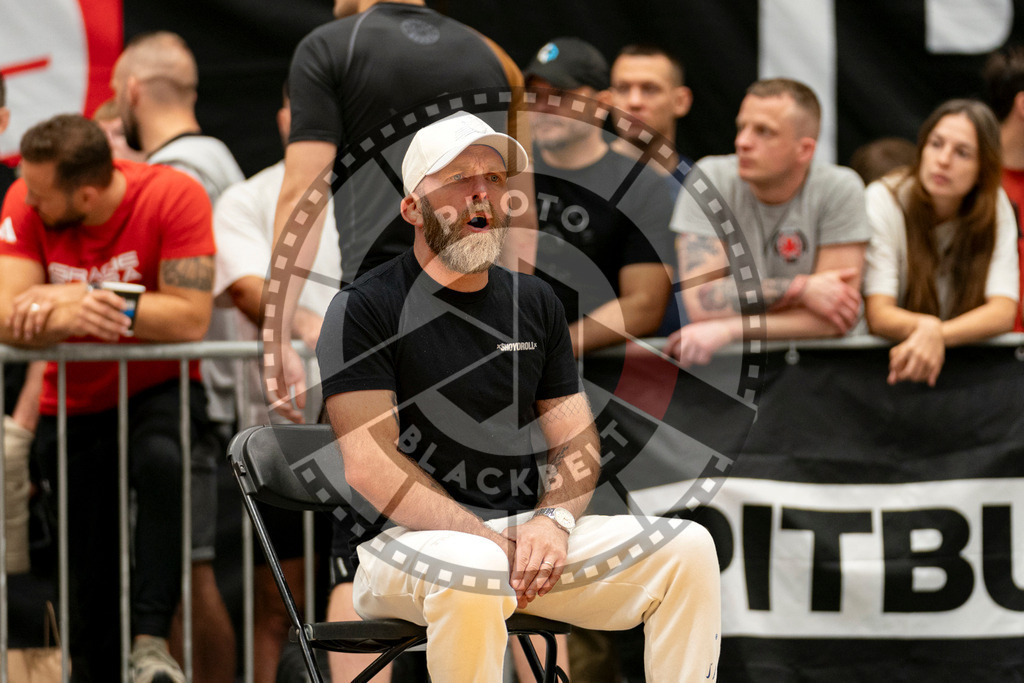 20230916PBB1493 | Fighters compete during the grappling tournement ADCC Trials (European, Middle East and African Championship) in Warsaw, Poland, on September 16, 2023.