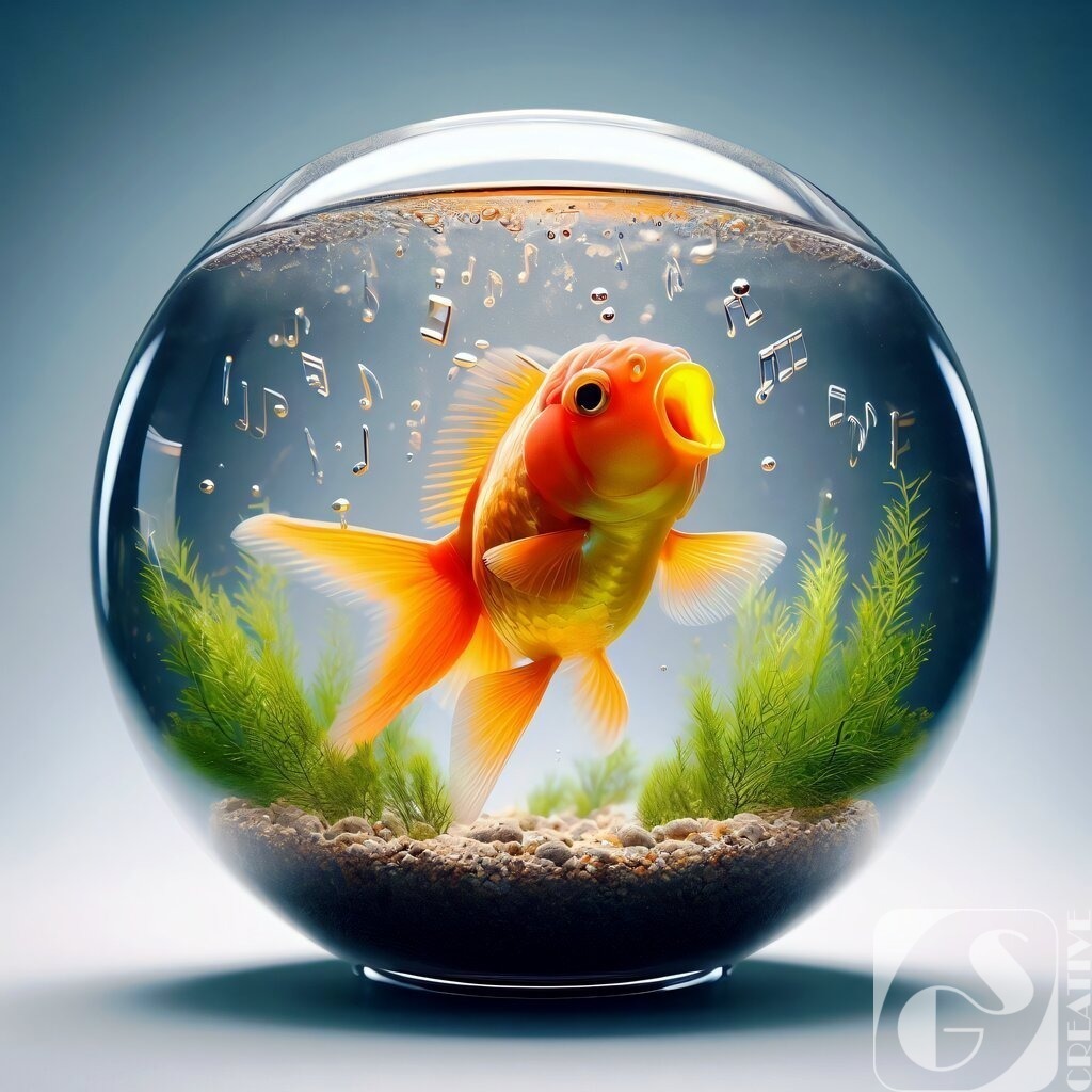 Singing goldfish | Fotogeschenke aller Art, kostenlose Games und die schönsten KI-Bilder in 4K Qualität. Egal ob als Download, Leinwand, Kalender usw... Jetzt günstig bestellen!
 - Realisiert mit Pictrs.com