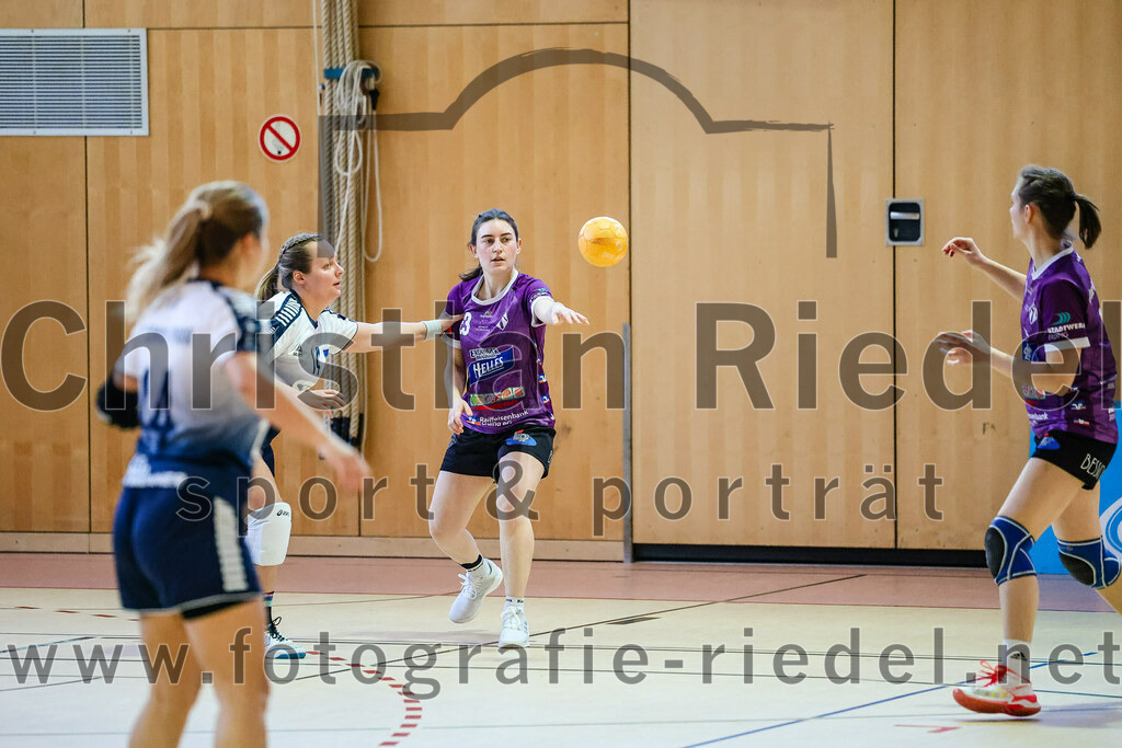 2023-12-16_039_SpVgg_Altenerding_gegen_HC_Donau-Paar_II | Erding, Deutschland, 16.12.2023:
Handball, Bezirksoberliga Frauen Altbayern 2023 / 2024, 10. Spieltag, SpVgg Altenerding gegen HC Donau/Paar II, Endergebnis: 22:22

Foto: Christian Riedel / fotografie-riedel.net