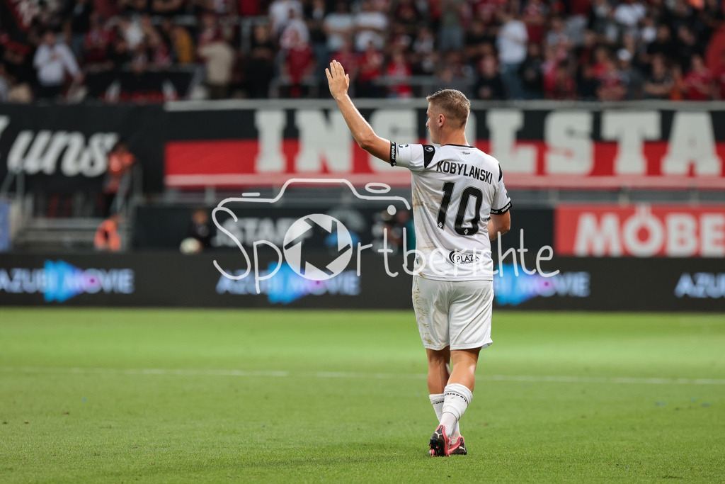 FC Ingolstadt - SV Waldhof Mannheim | im Bild Martin KOBYLANSKI (Waldhof #10) / Freisteller / Einzelfoto