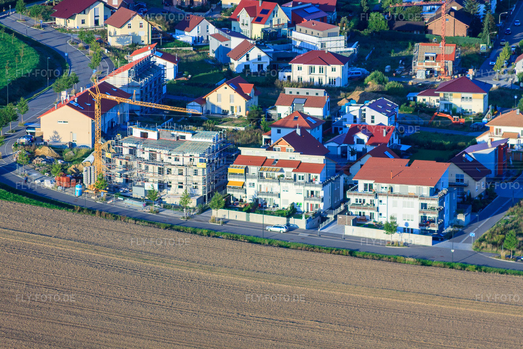Luftbild: Am Höhenweg in Kandel im Bundesland Rheinland-Pfalz in Deutschland. Foto: IMG_32757.jpg vom 01.09.2010 durch Werner Riehm/FLY-FOTO.de