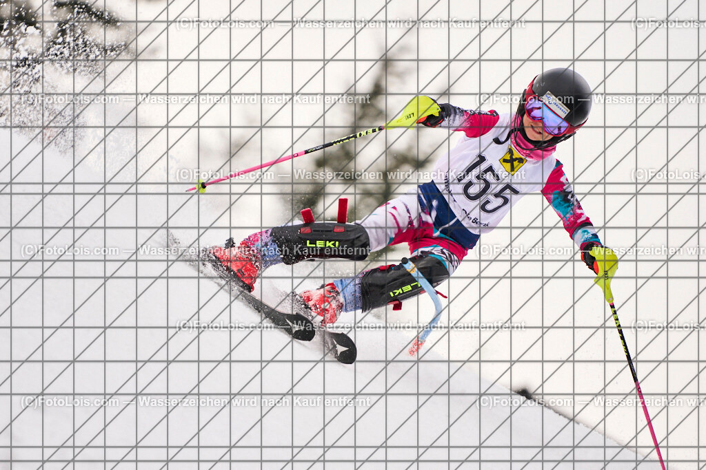 ALP4576_KinderCup-SL_STMK_Strallegg_Huber Franziska | Raiffeisen KINDERCUP Alpin, SLALOM auf der JogllandStreif in Strallegg am So 23. Februar 2025. Veranstaller: Steirischer Skiverband (5000). Skiunion Strallegg (5197).