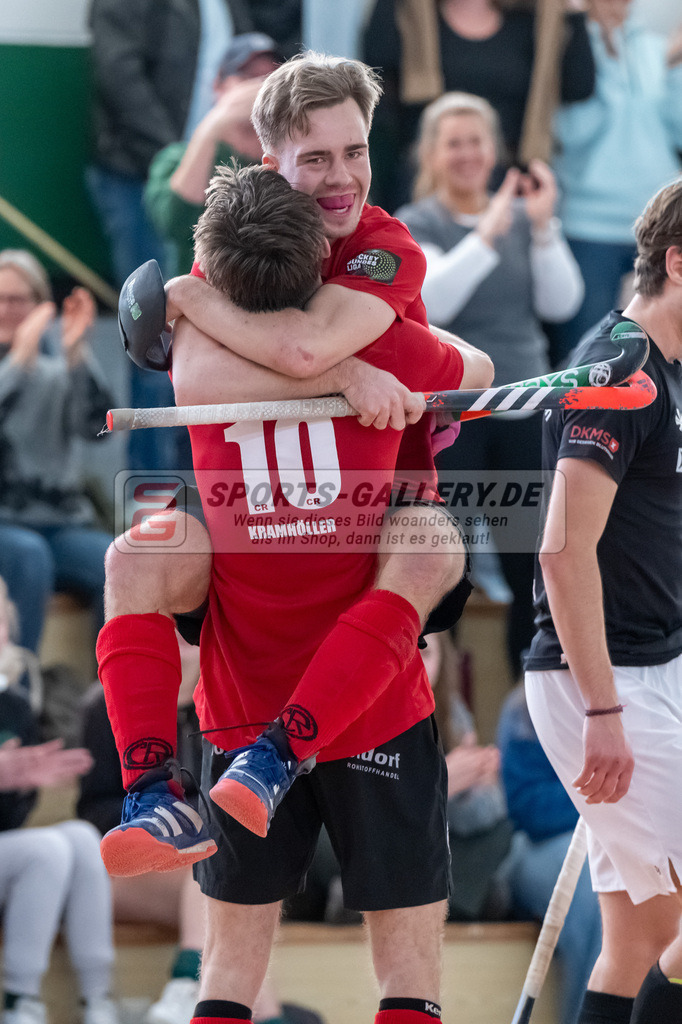 HK_20250202_102481 | 2. Bundesliga Halle Herren Club Raffelberg - Schwarz Weiss Köln am 2.2.2025 Halle am Raffelberg, Duisburg ,