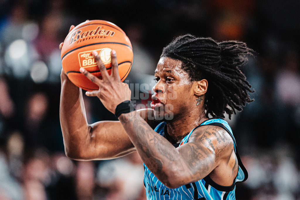 Basketball | Männer | Saison 2025/2026 | easyCredit Basketball Bundesliga | 13. Spieltag | Veolia Towers Hamburg vs. Rostock Seawolves | 22.04.2026 | Leonard Thorpe Jr. (#2, Veolia Towers Hamburg)