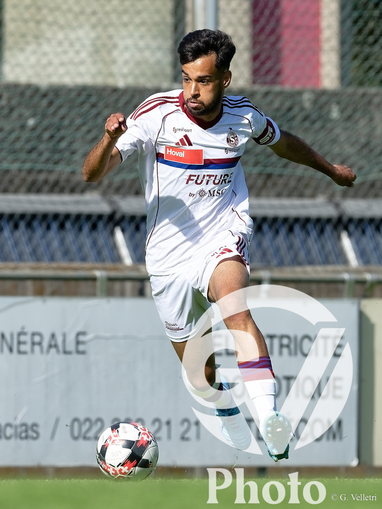 Lancy FC  v Servette FC M-21  - 1ere ligue Classic  | Geneva, Switzerland - April 25 : during the 1ere ligue Classic  match between Lancy FC  and Servette FC M-21  at Stade de Marignac on April 25 , 2026 in Geneva, Switzerland.