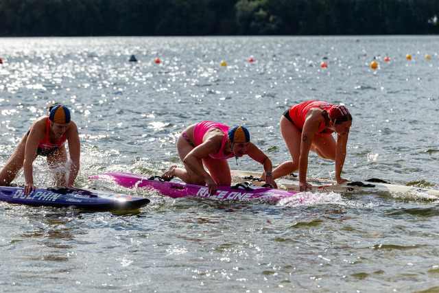 DLRG, Rettungssport, Beach- & Oceanevents, Landesmeisterschaften Freiwasser Rettungssport NRW 2025 13.09.2025 | Kalkar-Wissel, Deutschland - September, 13: Landesmeisterschaften Freiwasser Rettungssport NRW 2025 (Foto: Benedikt Lang (DLRG)) - Realisiert mit Pictrs.com