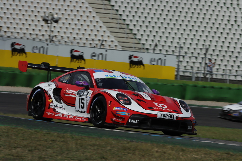 Hockenheimring, 09. August 2024: Spezial Tourenwagen Trophy H&amp;R Cup (Zeittraining). Bild: Peter Schmidt im Porsche 992 GT3 R (Car Collection Motorsport) | Hockenheimring, 09. August 2024: Spezial Tourenwagen Trophy H&amp;R Cup (Zeittraining). Bild: Peter Schmidt im Porsche 992 GT3 R (Car Collection Motorsport) - Realisiert mit Pictrs.com