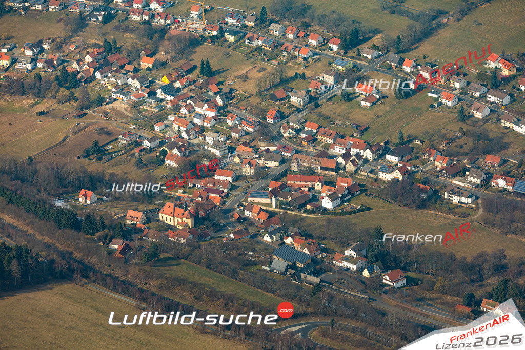 Das Luftbild der Stadt Wildflecken wurde 2019 vom Flugzeug heraus erstellt (keine Drohne) Aufnahmehöhe ca.400 Meter- hohe Auflösung- beste Druck-Qualität garantiert!
