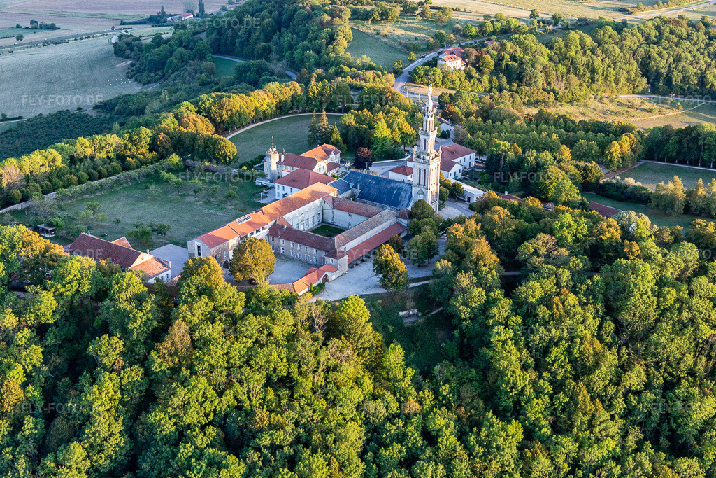 Luftbild: Basilique de Sion in Saxon-Sion im Bundesland Meurthe-et-Moselle in Frankreich. Foto: IMG_117947.jpg vom 14.09.2019 durch Werner Riehm/FLY-FOTO.de