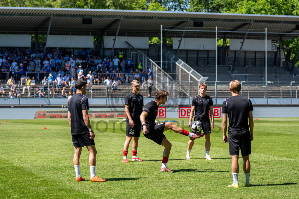 Stuttgarter Kickers vs. SG Sonnenhof Großaspach, Fussball, WFV-Pokal, Finale, 23.05.2026 | Max Duewel (SG Sonnenhof Großaspach, #09),Stuttgarter Kickers vs. SG Sonnenhof Großaspach, Fussball, WFV-Pokal, Finale, 23.05.2026