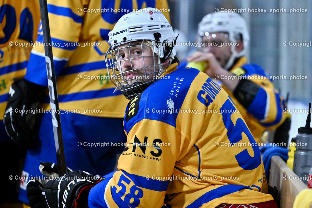 ESC SOCCERZONE STEINDORF vs. 1. EHC ALTHOFEN | #58 Goritschnig Martin 1. EHC ALTHOFEN, ESC SOCCERZONE STEINDORF vs. 1. EHC ALTHOFEN, ESC SOCCERZONE STEINDORF vs. 1. EHC ALTHOFEN am 28.02.2025 in Steindorf (Ossiachersee Halle), Austria, (Photo by Bernd Stefan)