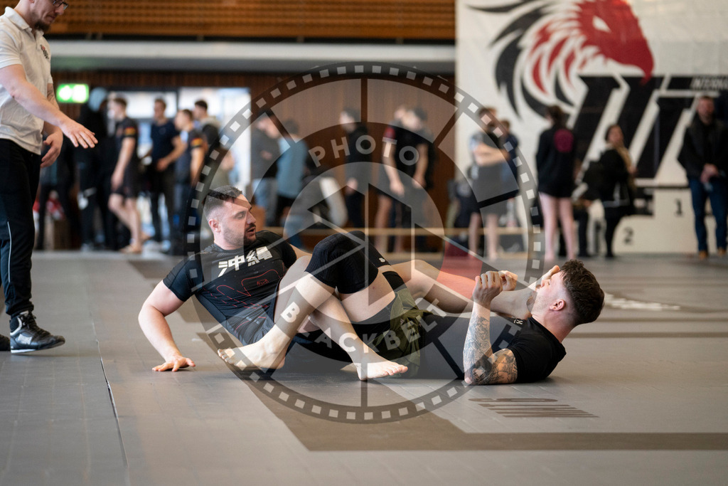 20240309PBB7698 | Fighters compete during the International Luta Livre (ILLCS) Spring Championship in Hannover, Germany, on March 9, 2024.