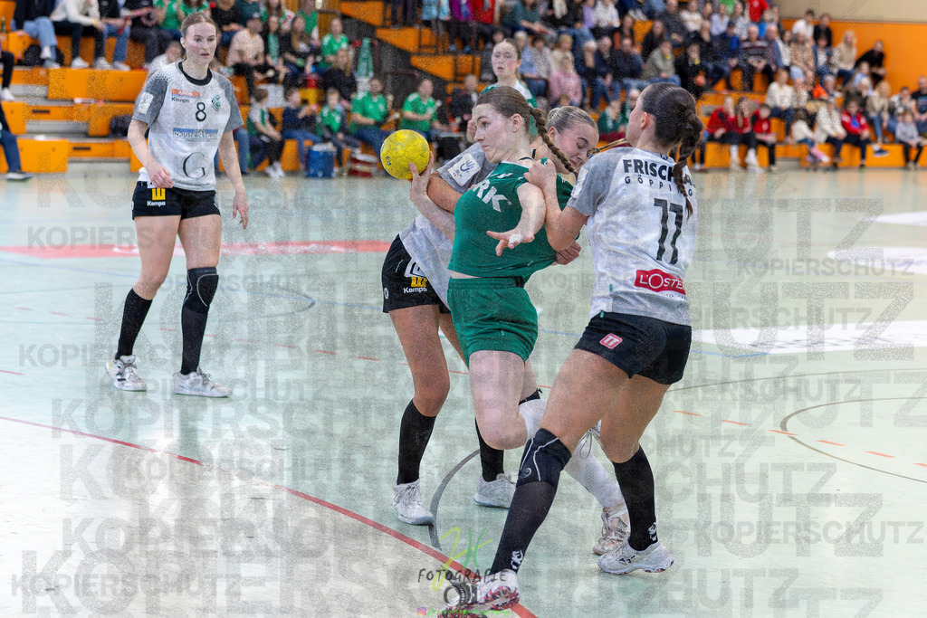 Jugendbundesliga wJA, Pokalrunde, HSG Kleenheim/Langgöns - Frisch Auf Göppingen | Jugendbundesliga wJA, Pokalrunde, HSG Kleenheim/Langgöns - Frisch Auf Göppingen am 28.02.2026 in Oberkleen (Weidig-Halle)Photo © 2026 - Jörg Heinrich - Realisiert mit Pictrs.com