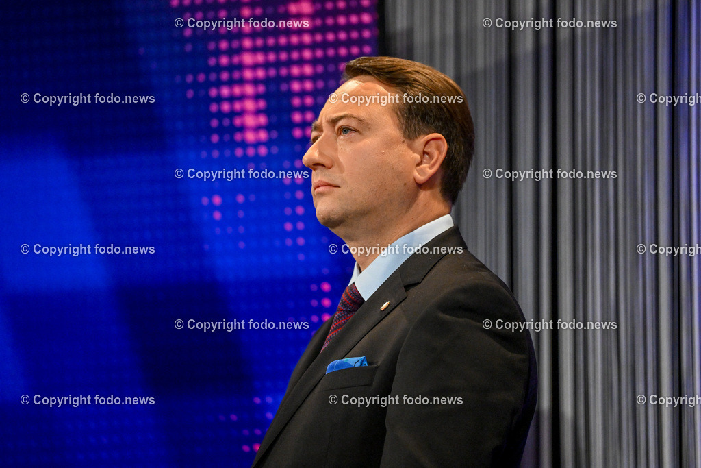 Pressewahldienst Linz zur Nationalratswahl 2024_ 29.09.2024-58 | 29.09.2024, Ursulinenhof Linz AUT, Nationalratswahl 2024, Pressewahldienst im Bild LH-Stv. Manfred Haimbuchner (FP)