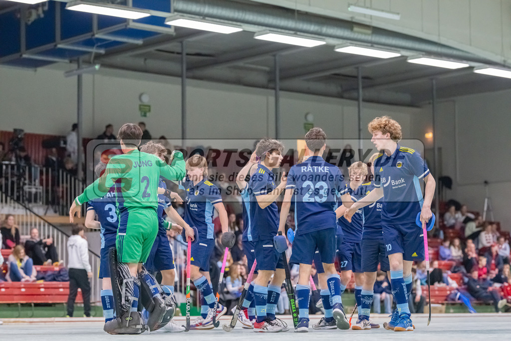 HK_20230304_105794 | Deutsche Meisterschaft MU16 Zehlend. Wespen - Mannheimer HC am 4.3.2023 RWK, Köln ,