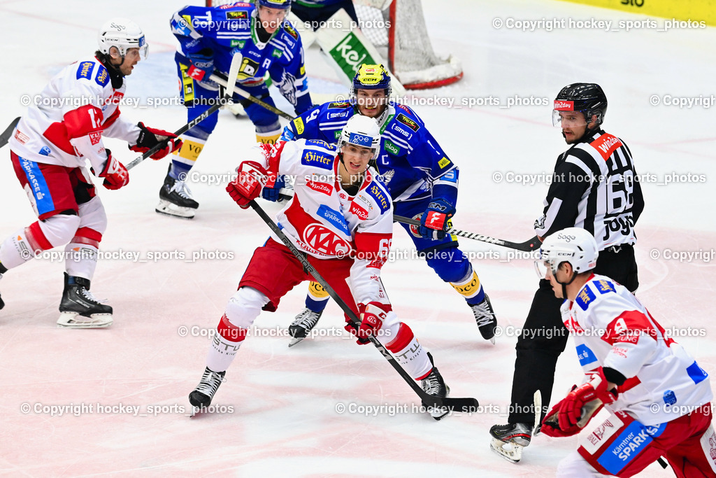 EC IDM Wärmepumpen VSV vs. EC KAC 10.12.202 | #17 Ganahl Manuel, #9 Rauchenwald Alexander, #68 Gomboc Luka, GATOL-SCHAFRANEK MAXIMILIAN Referee