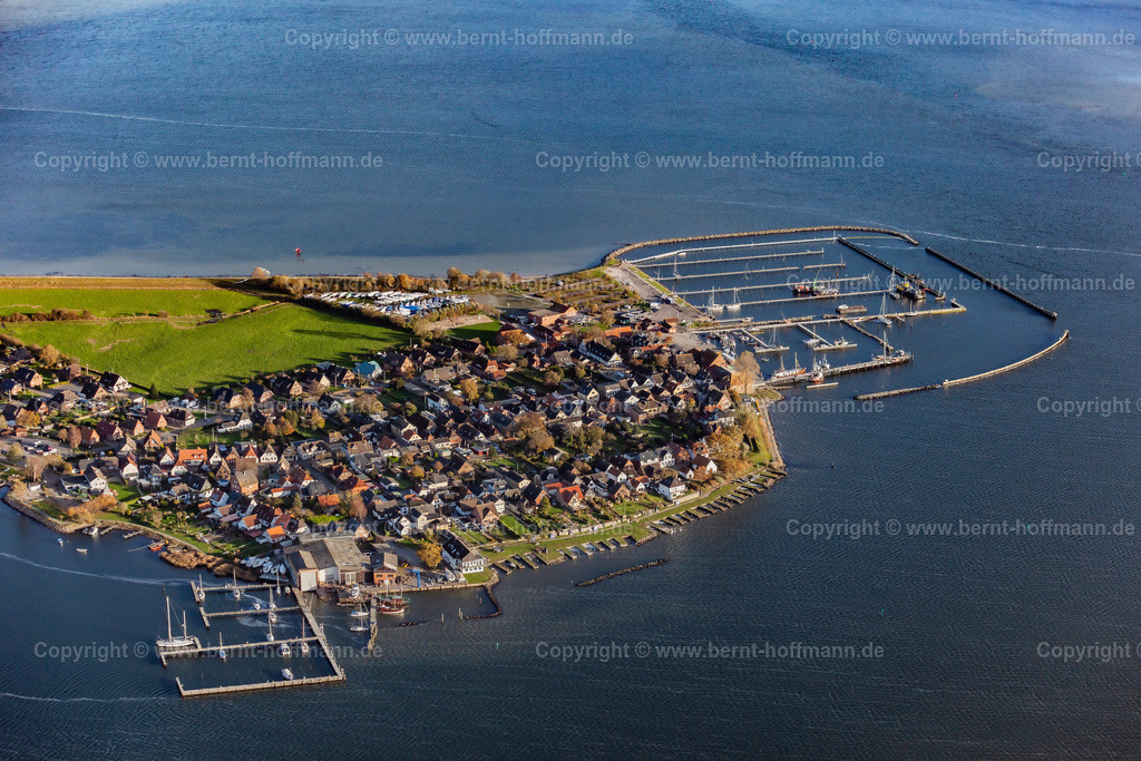 PLB_6740mod_Maasholm_120x80 | LUFTBILD. Maasholm. __ Bootshafen der Modersitzki - Werft und der Marina Maasholm (hinten). - Realisiert mit Pictrs.com