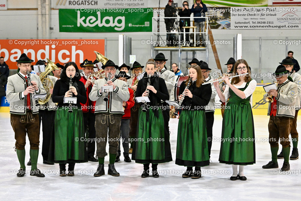 ESC SPARKASSE STEINDORF vs. EHC Althofen | Musikkapelle Steindorf, ESC SPARKASSE STEINDORF vs. EHC Althofen, ESC SPARKASSE STEINDORF vs. EHC Althofen am 06.03.2026 in Steindorf (Ossiachersee Halle), Austria, (Photo by Bernd Stefan)