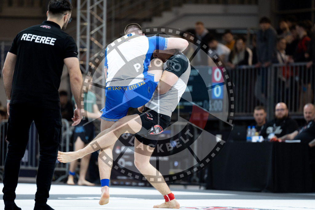 20260214PBB1239 | Fighters compete during the ADCC European Trials  competition day 1 in Belgrade, Serbia, on February 14, 2026.