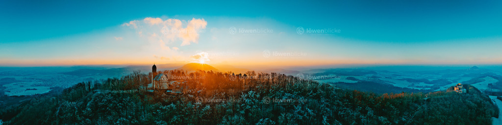 Rechberg bei Sonnenaufgang im Winter | löwenblicke | shop