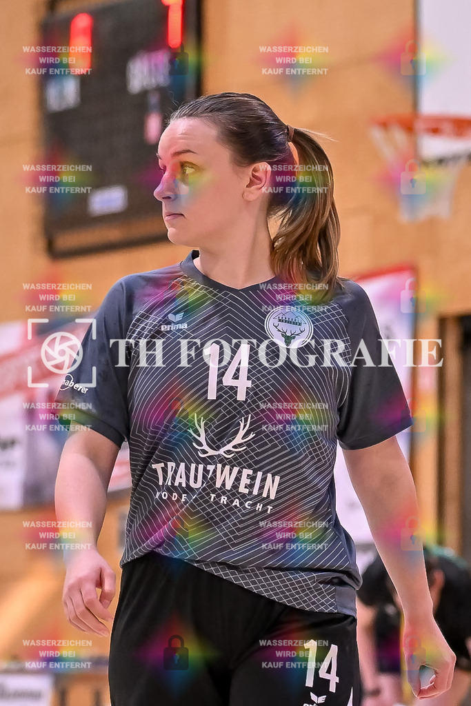 GER, SG Maulburg/Steinen - HB Kinzigtal, Handball, Suedbadenliga, 22. Spieltag, Saison 2023/2024, 27.04.2024 | Fanny Mueller (HB Kinzigtal, #14) 

GER, SG Maulburg/Steinen - HB Kinzigtal, Handball, Suedbadenliga, 22. Spieltag, Saison 2023/2024, 27.04.2024

Foto: TH Fotografie/Thomas Hess