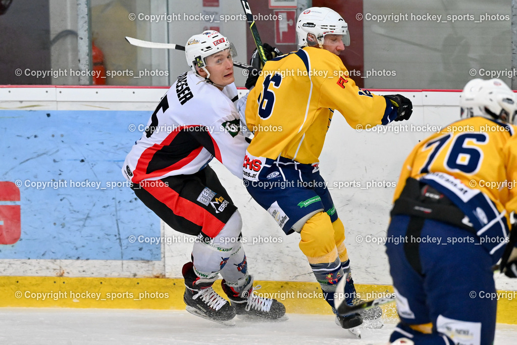 EC Feld am See vs. ELV Zauchen 15.1.2023 | #95 Strasser Bernd, #16 Bürger Severin