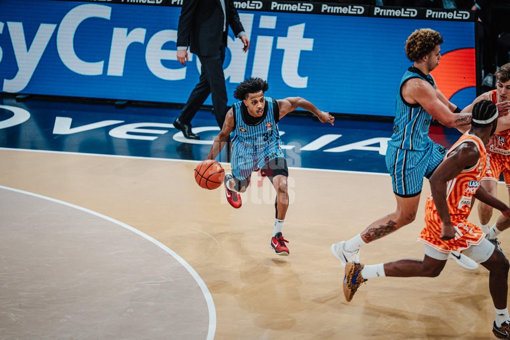 Basketball | Männer | Saison 2025/2026 | easyCredit Basketball Bundesliga | Veolia Towers Hamburg vs. Ratiopharm Ulm | 18.01.2026 | Ross Williams (#34, Hamburg Towers)