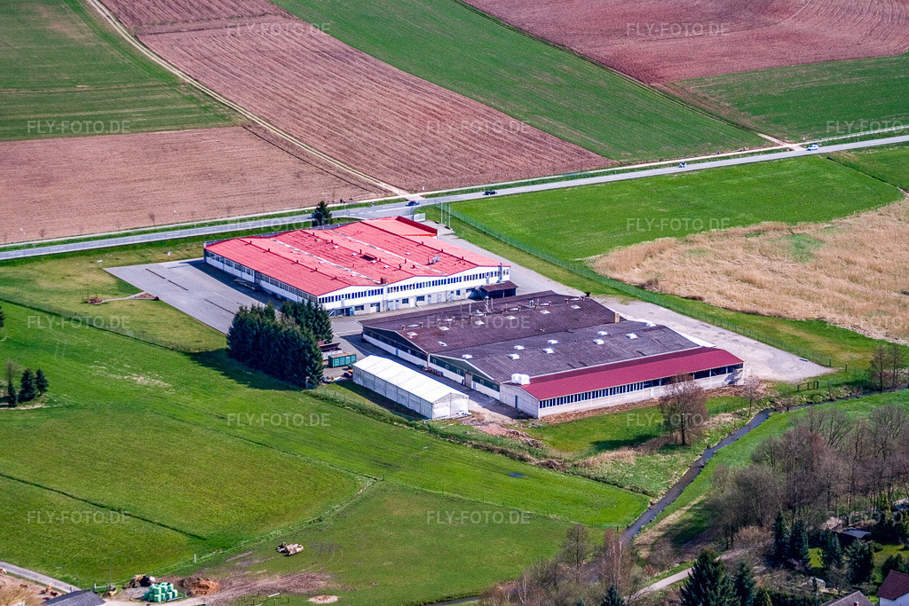 Luftbild: CORTEC Kunststoff Technik GmbH & Co. KG im Ortsteil Affolterbach in Wald-Michelbach im Bundesland Hessen in Deutschland. – Foto: IMG_10405.jpg vom 20.04.2008 durch Werner Riehm/FLY-FOTO.de – Auflösung des Originals: 3456 x 2304 px – Cortec - Kleiderbügel für Fashion und Logistik