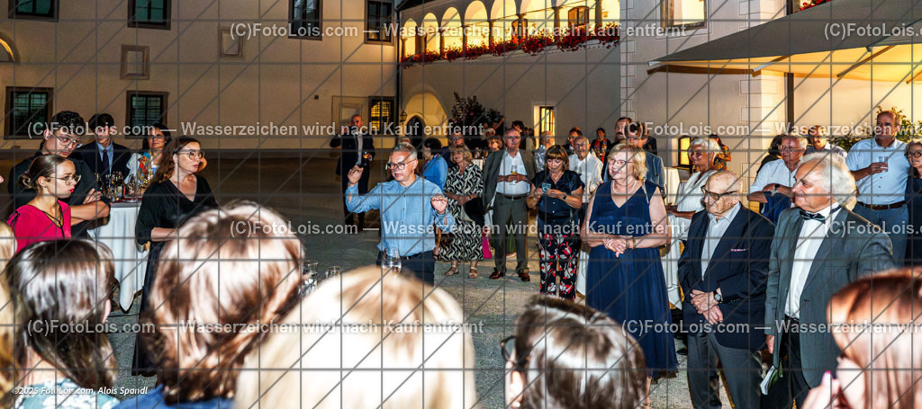 _ALP3343_Eroeffnungskonzert_Empfang | XLI. CHOPIN-Festival - Prälatensaal, Fr 15. Aug. 2025, nach dem Eröffnungskonzert mit den KünstlerInnen des Festivals, Ehrengästen und Chopin-Team.