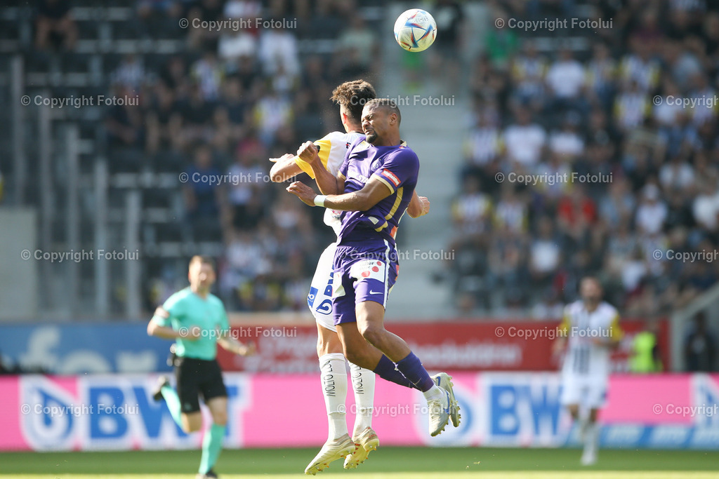 A_LUI_20230528_0026 | SPORT FUSSBALL ADMIRAL BUNDESLIGA 2022/23 LASK VS AUSTRIA WIEN

IM BILD: Robert Zulj (Lask), Marvin Martins (FK Austria Wien),
FOTO:FOTOLUI/UW