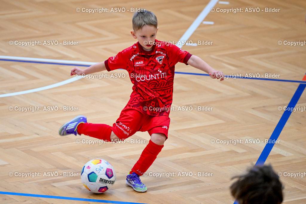 ASVÖ_ Fussball Nachwuchs Hallenturnier 2026_ SV Gallneukirchen_ 28.02.2026-22 | 28.02.2026, Gallneukirchen, AUT, ASVÖ, Fussball Nachwuchs Hallenturnier 2026, SV Gallneukirchen im Bild Teilnehmer U7©Harald Dostal / fodo.media - Realisiert mit Pictrs.com