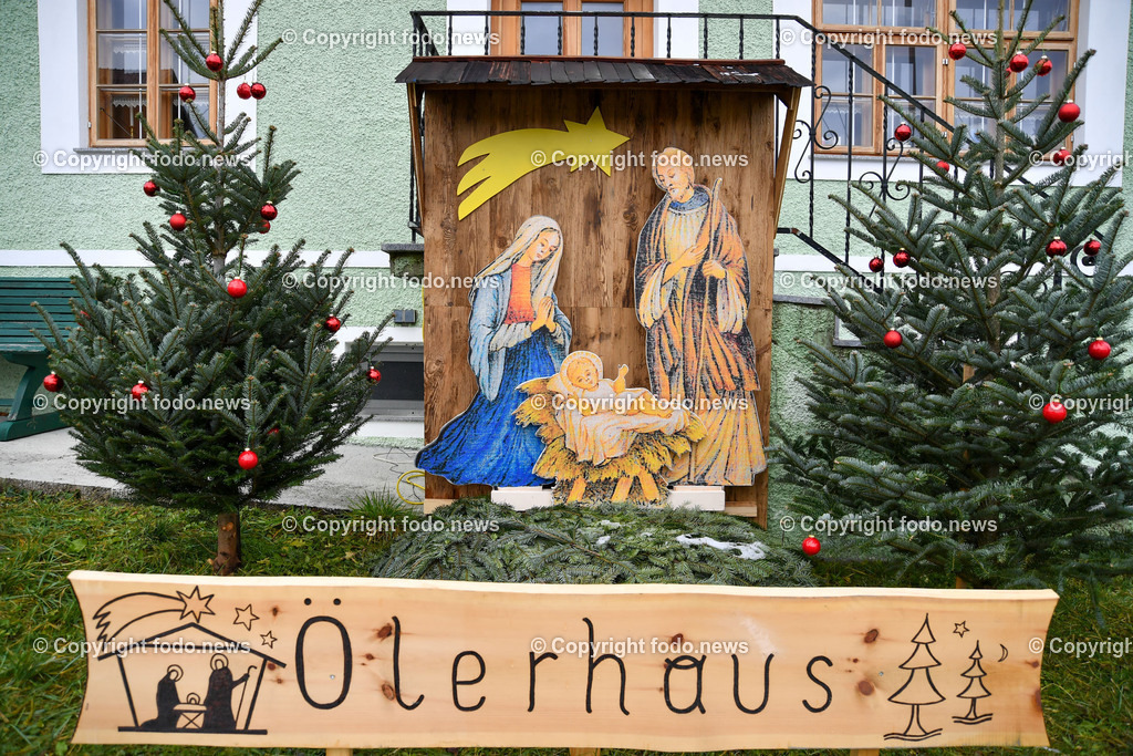 Krippenweg Geboltskirchen_ 06.12.2022-6 | 06.12.2022, Geboltskirchen, AUT, Krippenweg, im Bild Krippe am Oelerhaus (Museum)