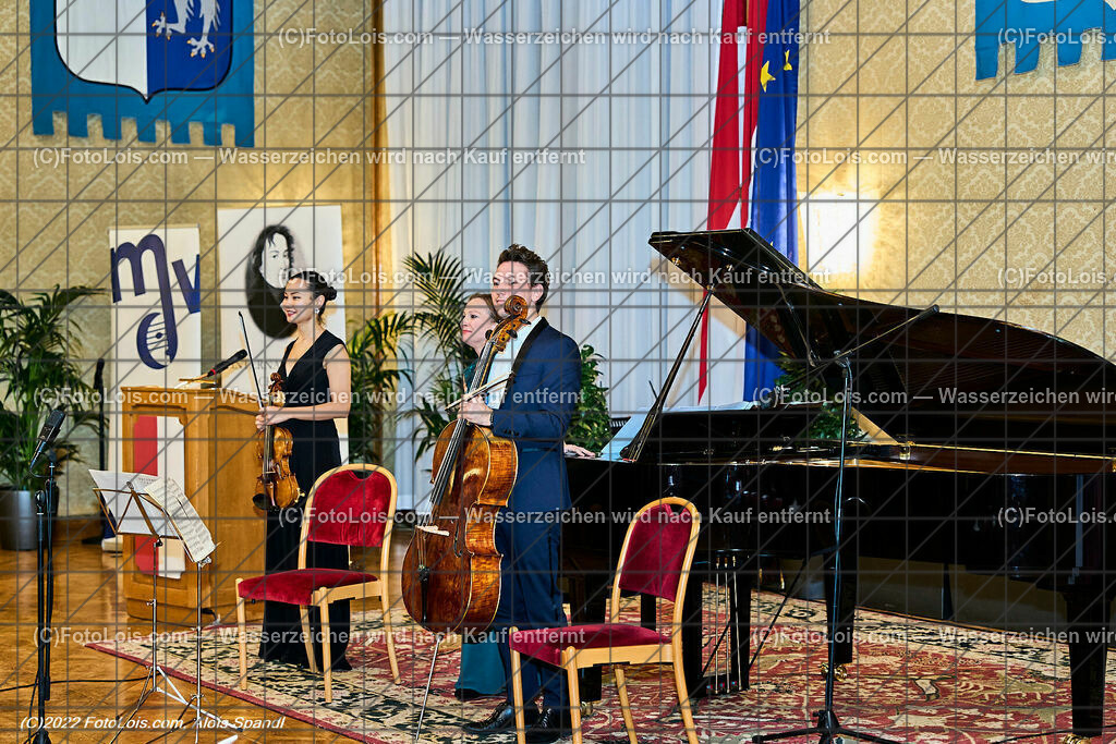 ALP3438_CHOPIN-Gesellschaft_Jubilaeum_Tulenova-Mrak-Rehling | (C)FotoLois.com, Alois Spandl, Festveranstaltung '70 Jahre internationale CHOPIN-Gesellschaft in Wien' mit Einladung durch den Bürgermeister der Bundeshauptstadt Wien, Dr. Michael Ludwig (vertreten durch Mag. Thomas Reindl), Wappensaal des Wiener Rathauses, Sa 29. Oktober 2022.