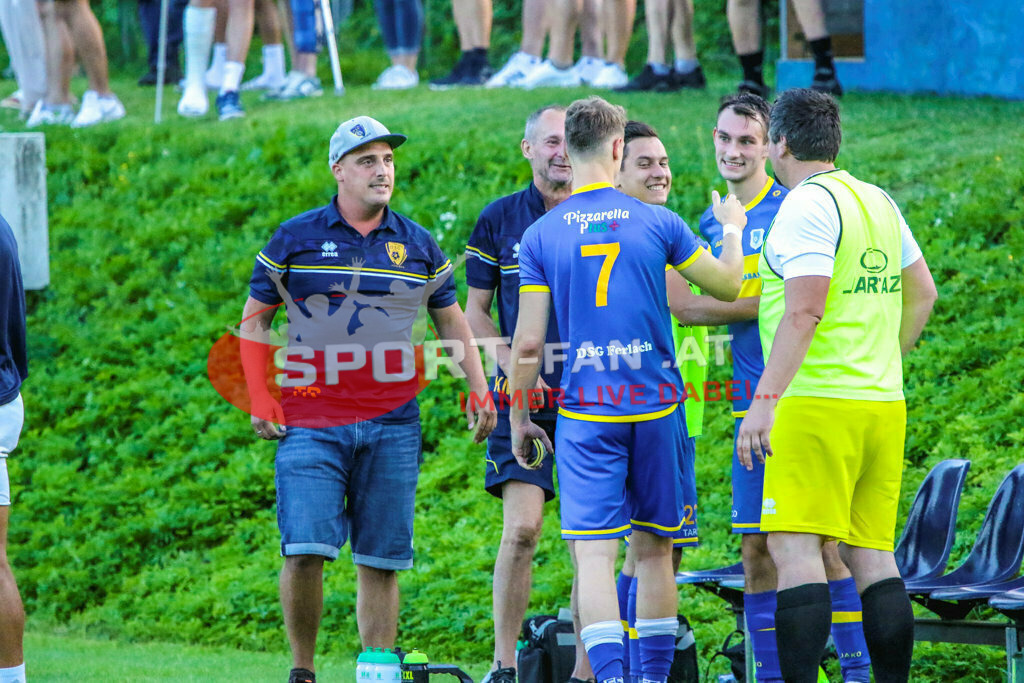 DSG Ferlach - ASKÖ St. Michael/Bleiburg Unterliga Ost 1. Runde | DSG Ferlach - ASKÖ St. Michael/Bleiburg am 29.07.2023 in Ferlach
(Sportplatz Unterbergen), Austria, (Photo by Ernst Krawagner sport-fan.at) - Realisiert mit Pictrs.com